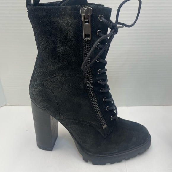 Steve Madden | Black | Chunky Heeled Boots | 8.5 - Picture 11 of 14